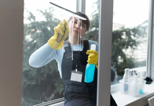 Nettoyage de vitres intérieures et extérieures à Chéry